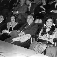 Joseph et Rosa Bouglione en 1963 à Paris au cirque Medrano