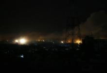 La défense anti-aérienne de l'armée syrienne a ouvert le feu dans la nuit en direction d'une "cible ennemie" à l'ouest de Damas, à proximité de la frontière libanaise
