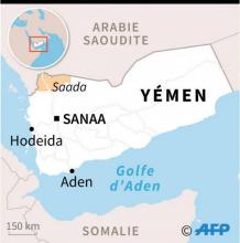 Carte du Yémen localisant la province de Saada, où un bus transportant des enfants a été attaqué, faisant des dizaines de victimes