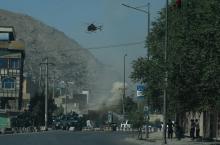 D'intenses combats se déroulent dans Kaboul, où des roquettes ont été tirées le 21 août 2018