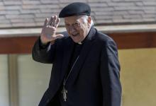 L’archevêque de Santiago, le cardinal italien Ricardo Ezzati, le 3 août 2018 à Punta de Tralca, au Chili