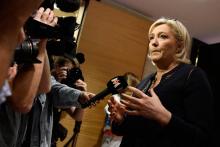 Marine Le Pen à Paris le 23 juillet 2018