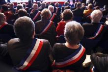 Au congrès des maires de France, en novembre 2017 à Paris