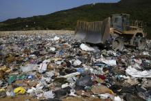 Le centre d'enfouissement de déchets de Viggianello, à Propriano, le 27 avril 2018