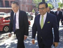 Le représentant américain au commerce Robert Lighthizer et le ministre mexicain de l'Economie Ildefonso Guajardo, le 23 octobre 2018 à Washington