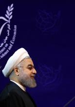 Le président Hassan Rohani le 9 décembre 2014 à Téhéran