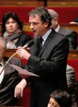 Le député Francois-Michel Lambert (ex-EELV, aujourd'hui LREM), à l'Assemblée nationale le 5 novembre 2013