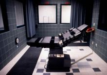 La chambre d'exécution d'une prison de l'Indiana, en avril 2001 (photo d'illustration)