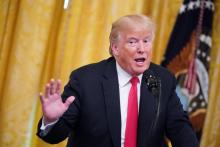 Le président américain Donald Trump a indiqué ne pas "attendre grand chose" des prochains pourparlers