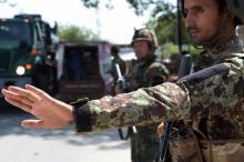 L'armée afghane s'est déployée à Jalalabad après une série d'attentats, le 1er août 2018