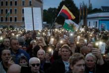 L’extrême droite allemande s’est à nouveau rassemblée le 30 août 2018 à Chemnitz contre la politique migratoire d’Angela Merkel