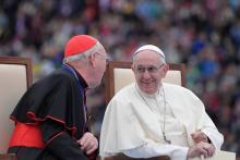 Le pape François à Dublin le 25 août 2018