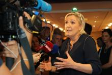 Marine Le Pen le 23 juillet 2018