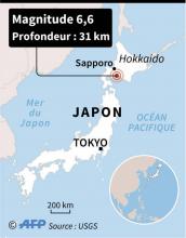 Vue aérienne d'un bateau échoué après le passage du typhon Jebi, à Nishinomiya, dans la préfecture de Hyogo au Japon, le 5 septembre 2018 ©JIJI PRESS/AFP JIJI PRESS
