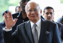 L'ex-Premier ministre malaisien Najib Razak à Kuala Lumpur, le 10 août 2018