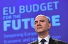 Pierre Moscovici, le 28 mai 2018 à Bruxelles