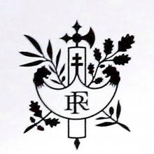 Le nouveau logo de l'Elysée avec la Croix de Lorraine, à Paris le 13 septembre 2018