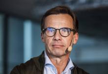 Le chef de file des conservateurs suédois Ulf Kristersson à Stockholm le 29 août 2018