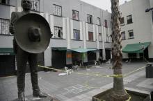 La place Garibaldi, à Mexico, où des hommes armés déguisés en mariachis ont tué cinq personnes, le 15 septembre 2018