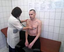 Photo d'Oleg Sentsov diffusée par les services pénitentiaires russes le 29 septembre 2018