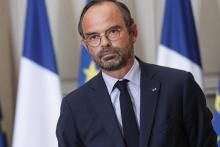Le Premier ministre Edouard Philippe durant une conférence de presse à l'issue d'un séminaire gouvernemental, le 5 septembre 2018 à Paris