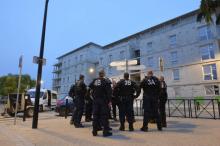 Des policiers à Trappes en juillet 2013. Un quartier de la ville va bénéficier des moyens supplémentaires de la Police de sécurité du quotidien (PSQ)