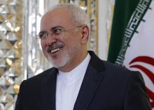 Le ministre iranien des Affaires étrangères Javad Zarif le 7 août 2018 à Téhéran
