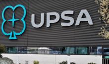 L'Usine Upsa, du groupe pharmaceutique américain Bristol-Myers Squibb, le 29 mars 2018 à Agen
