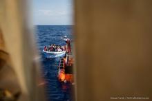 L'Aquarius toujours dans l'attente d'un port pour débarquer 58 migrants secourus