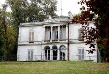 Villa de Pauline Viardot, une des plus grandes musiciennes du XIXe siècle aujourd'hui presque oubliée, à Bougival (Yvelines), le 7 septembre 2018