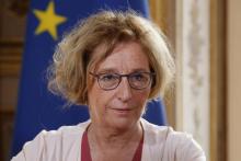 La ministre du Travail Muriel Pénicaud à l'Elysée, le 5 septembre 2018