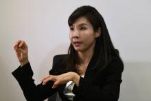 La procureure Seo Ji-hyeon, pionnière du mouvement #MeToo en Corée du Sud, lors d'un entretien avec l'AFP le 7 août 2018 à Séoul