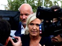 Marine Le Pen le 7 septembre 2018 à Châlons-en-Champagne