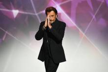 Johnny Hallyday aux 31èmes Victoires de la Musique, le 12 février 2016 au Zénith concert à Paris