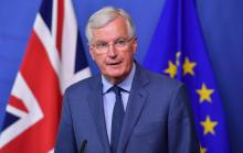 Le négociateur en chef de l'Union européenne pour le Brexit, Michel Barnier