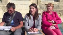 Image tirée d'une vidéo réalisée par Émeline Léger (c) avec ses parents, le 10 octobre 2018 à Prémontré; dans l'Aisne