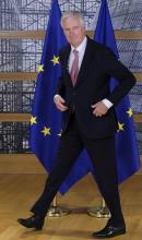 Michel Barnier, négociateur en chef de l'Union Européenne pour le Brexit, le 16 octobre 2018 à Bruxelles