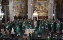 La conférence des évêques de France réunis à Lourdes le 7 novembre 2016