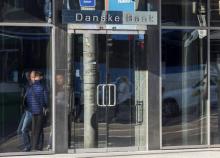 Une agence Danske Bank à Tallinn, en Estonie, le 5 septembre 2017. La filiale estonienne de la banque danoise est au centre du scandale