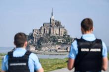Le 22 avril 2018, le Mont-Saint-Michel avait été évaué après qu'un homme avait proféré publiquement des menaces de mort