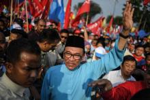 Anwar Ibrahim a facilement été élu député au parlement malaisien, le 13 octobre 2018