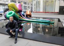 La sculpture de Jeff Koons baptisée "Bouquet of tulips", objet d'une polémique sur son emplacement dans Paris, sera finalement installée près du Petit Palais a annoncé vendredi Christophe Girard, adjo