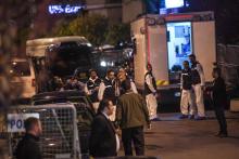 Des enquêteurs turcs arrivent au consulat saoudien pour procéder à une fouille, le 15 octobre 2018 à Istanbul