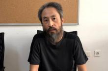 Le journaliste japonais Jumpei Yasuda libéré, à Hatay en Turquie, le 24 octobre 2018