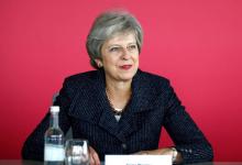 La Première ministre britannique Theresa May à Londres le 11 octobre 2018