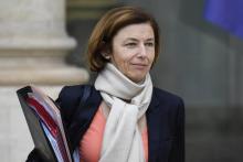 La ministre française des armées Florence Parly à Paris, le 24 octobre 2018