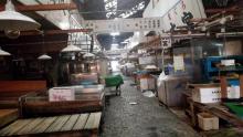 Le marché aux poissons de Tsukiji à Tokyo, désormais fermé, le 11 octobre 2018.