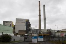 La centrale à charbon exploitée à Gardanne par le groupe allemand Uniper, le 05 février 2017