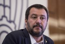 Le vice-premier ministre et ministre de l'Intérieur italien Matteo Salvini le 17 octobre 2018 à Moscou
