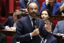 Le Premier ministre français Edouard Philippe à l'Assemblée nationale le 10 octobre 2018